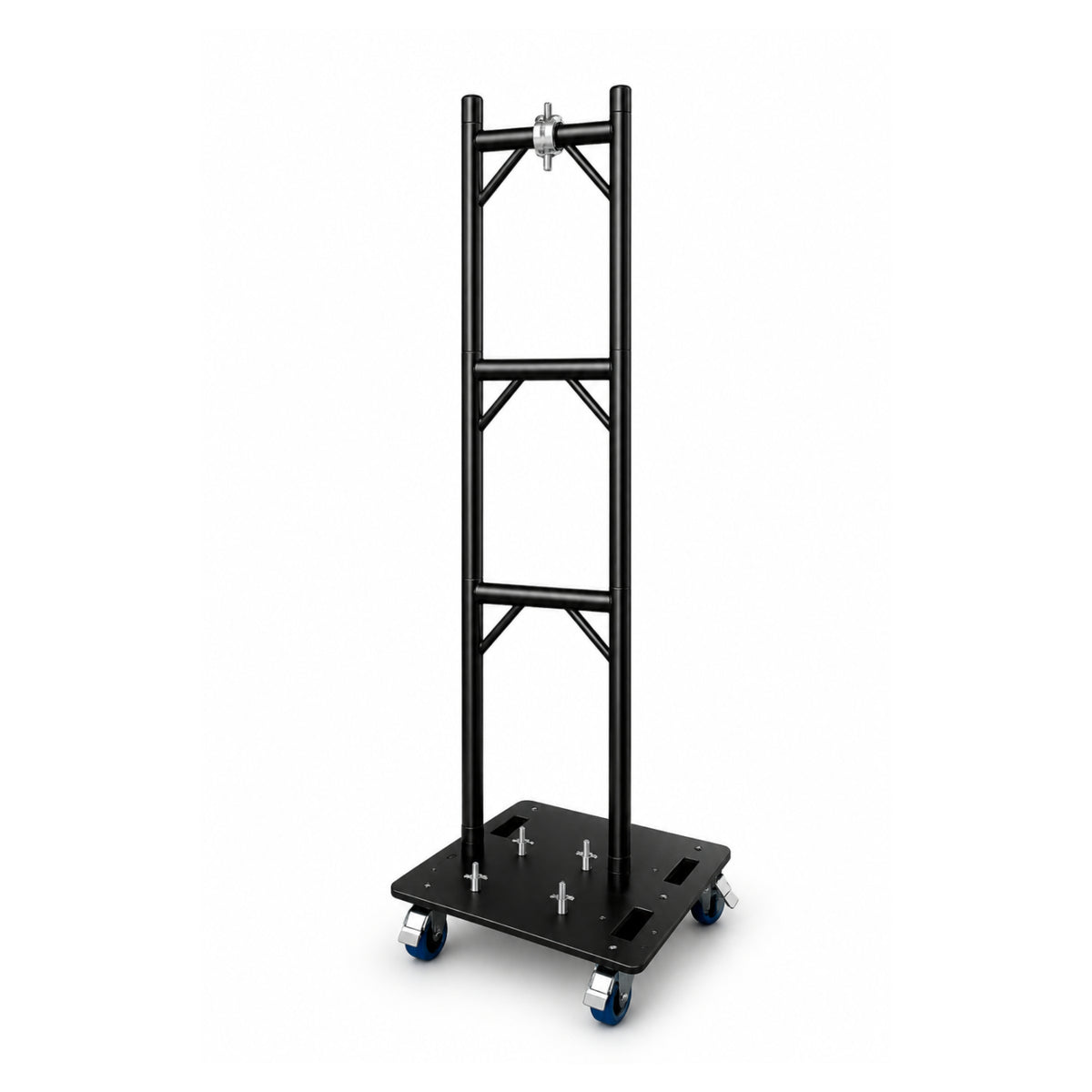 UrbanTruss UTFRS-BK Tótem Truss U Frame 3 Cuerpos con Base y Ruedas Negro