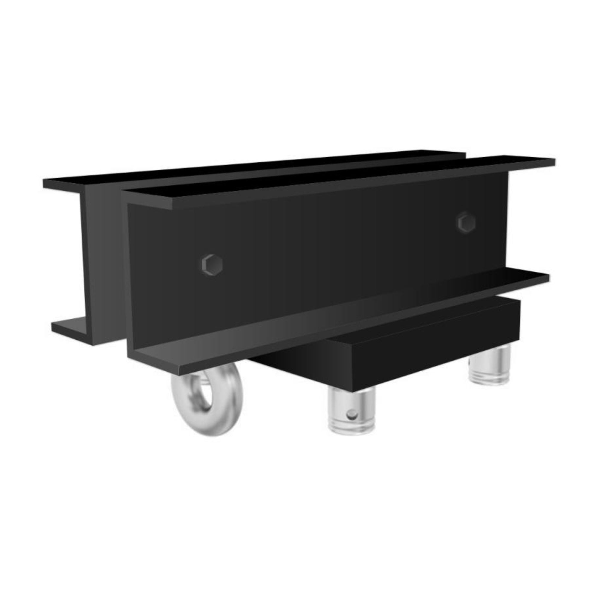 UrbanTruss UTTS-40BK Cabezal Tecle Truss Cuadrado 40x40cms