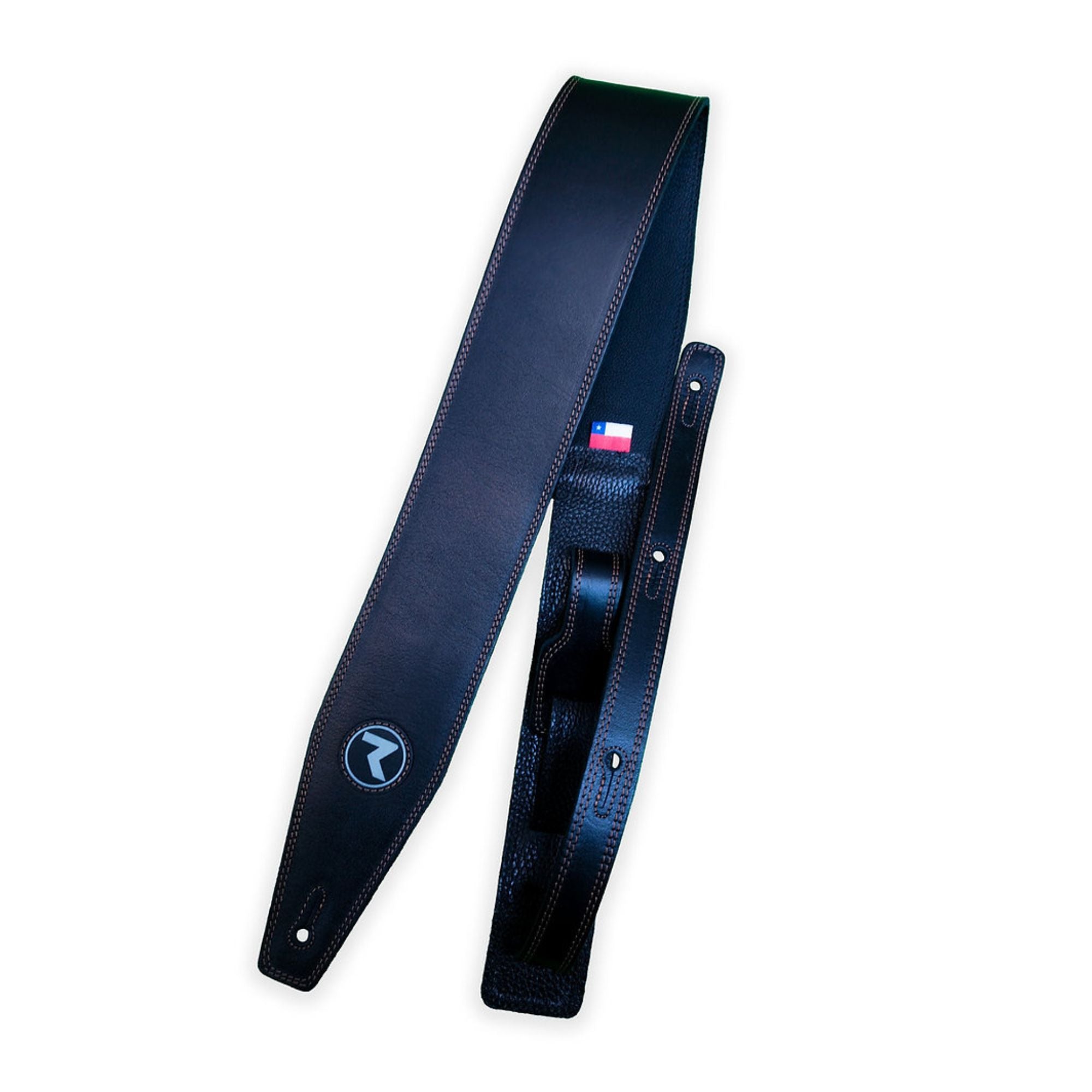 Raven Straps V3BC Correa color Black Cooper Modelo Vintage 3"