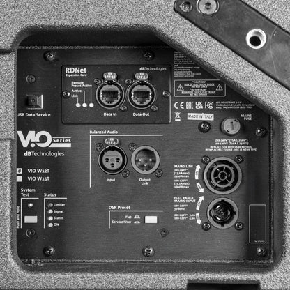 dB Technologies VIO W12T Monitor de Piso Activo Coaxial 12"