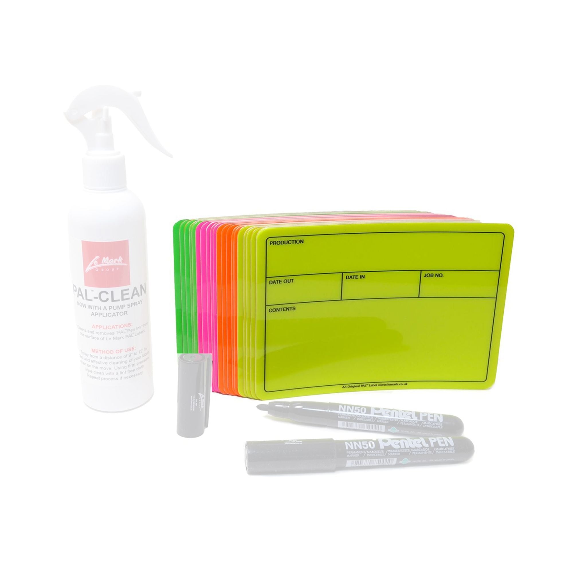 Mag Tape Le Mark Paquete de Etiquetas Fluorescente