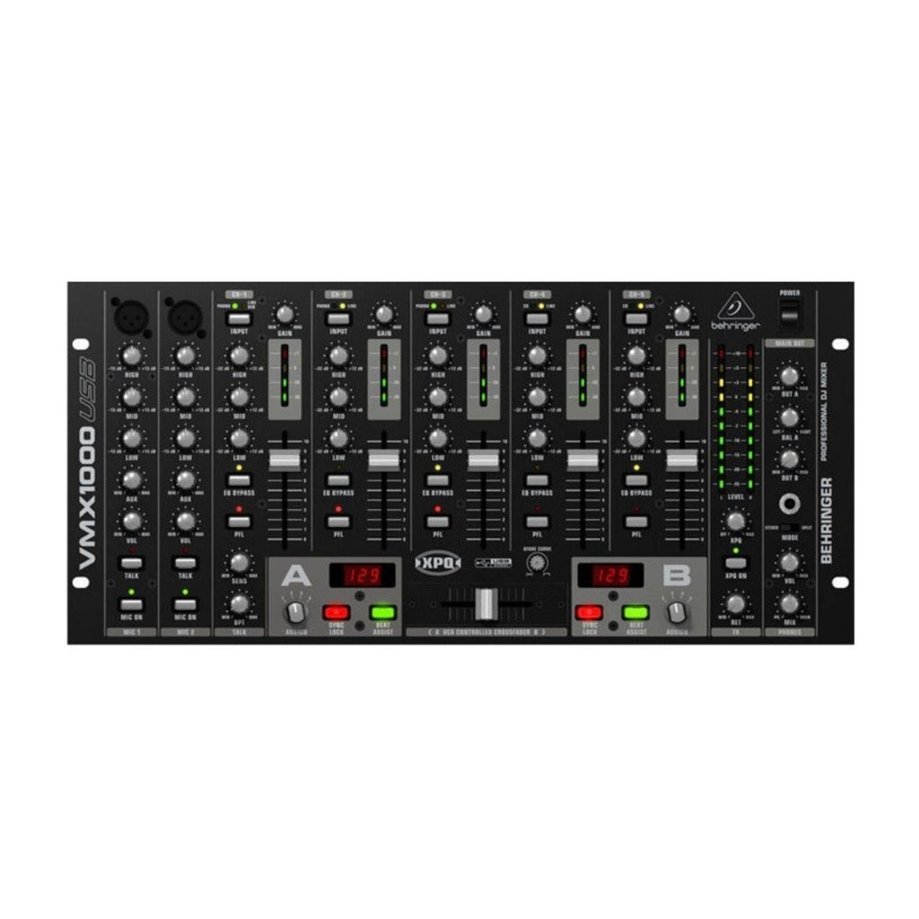 Behringer VMX1000USB Mixer Dj 7 Canales