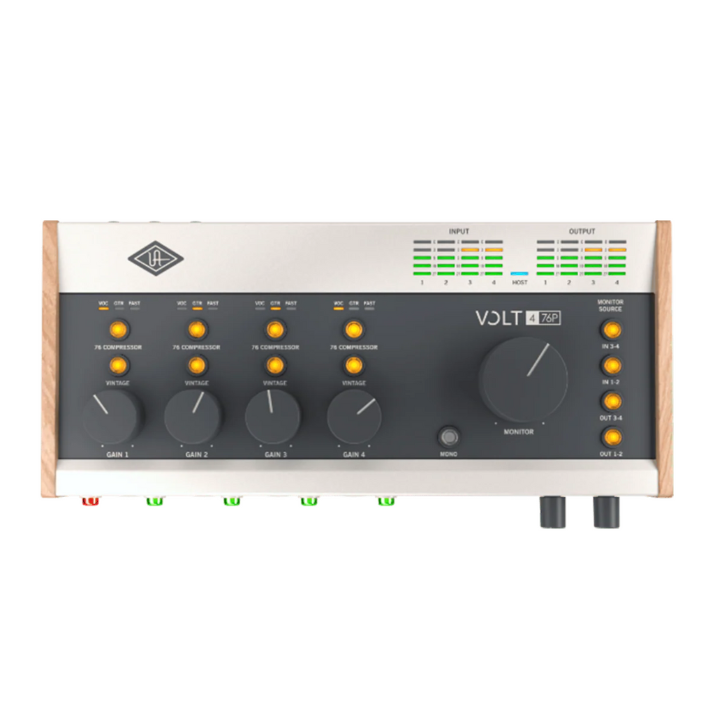 Universal Audio Volt 476P Interfaz de Audio USB-C 4 Entradas con