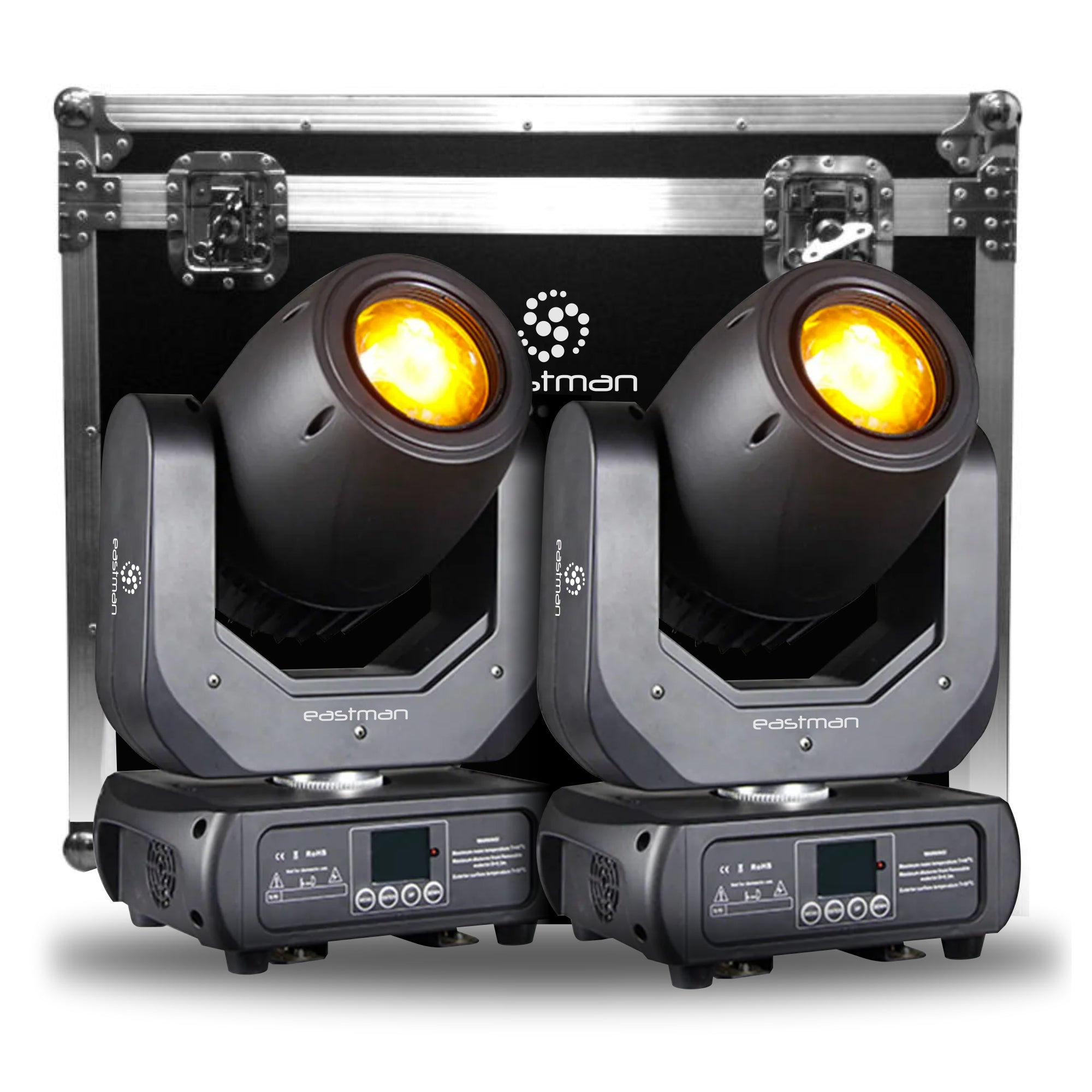 Eastman 2 VORTEX SPOT Cabeza Móvil Spot Led 150W + Case