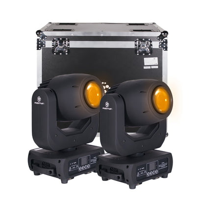 Eastman 2 VORTEX SPOT Cabeza Móvil Spot Led 150W + Case