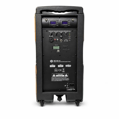 Show WD-200 V2 Sistema PA con 2 Micrófonos UHF