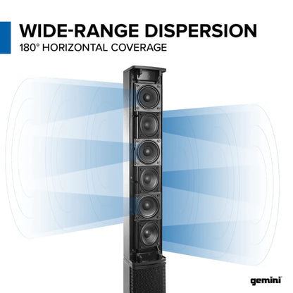 Gemini WRX843 Sistema de Columna 8"