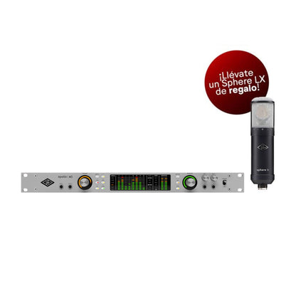 Universal Audio Pack Apollo X8 2da Gen Essentials⁺ + Micrófono Sphere LX