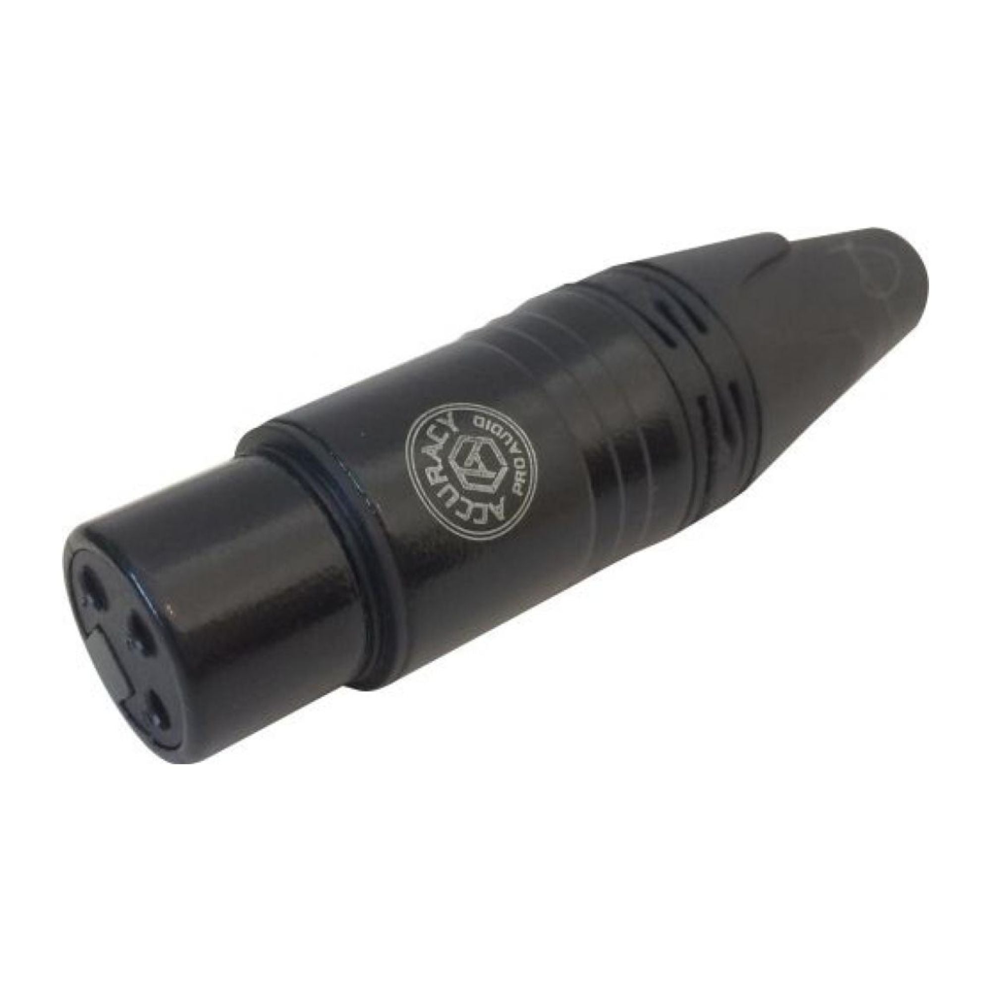 Accuracy Pro Audio Conector XLR Hembra Volante 3 Pines