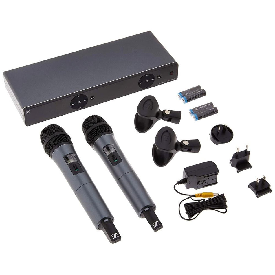 Sennheiser XSW 1-825 B Dual Sistema Inalámbrico de Mano