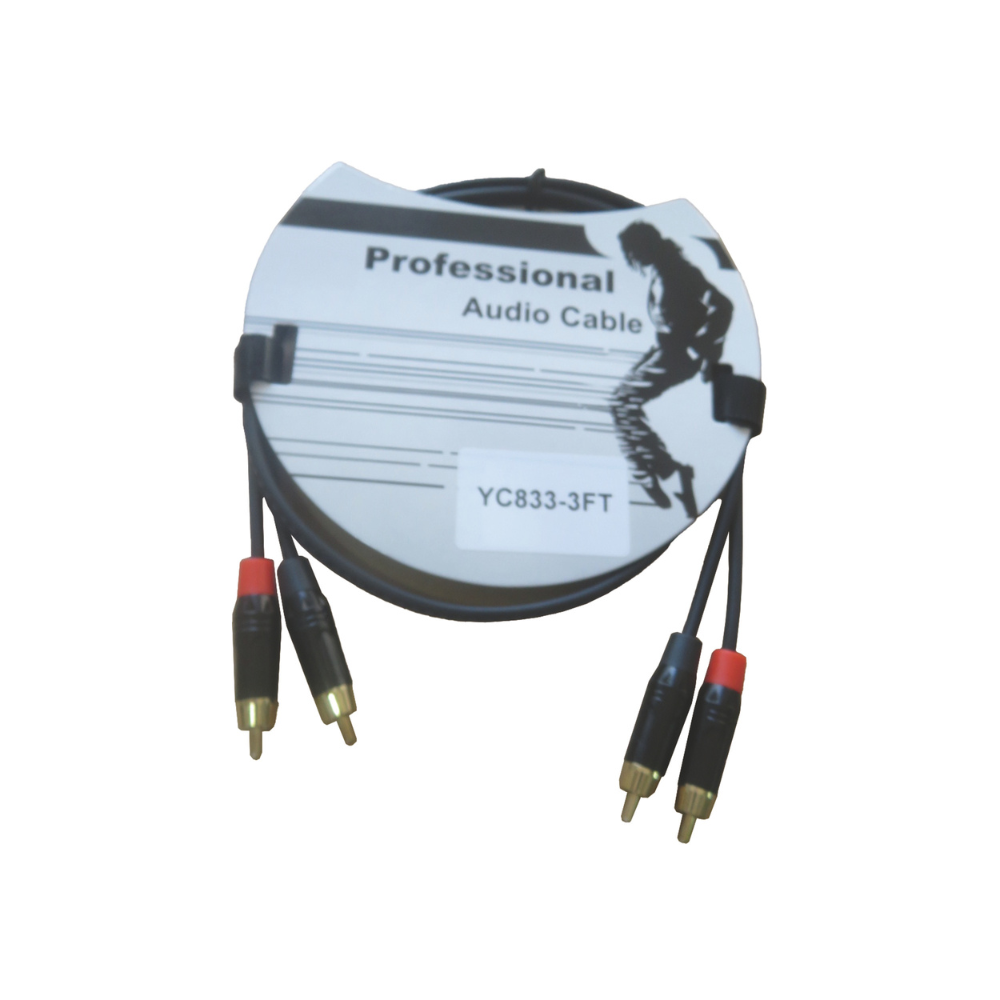 Accuracy Pro YC8333FT Cable RCA a RCA de 1 metro