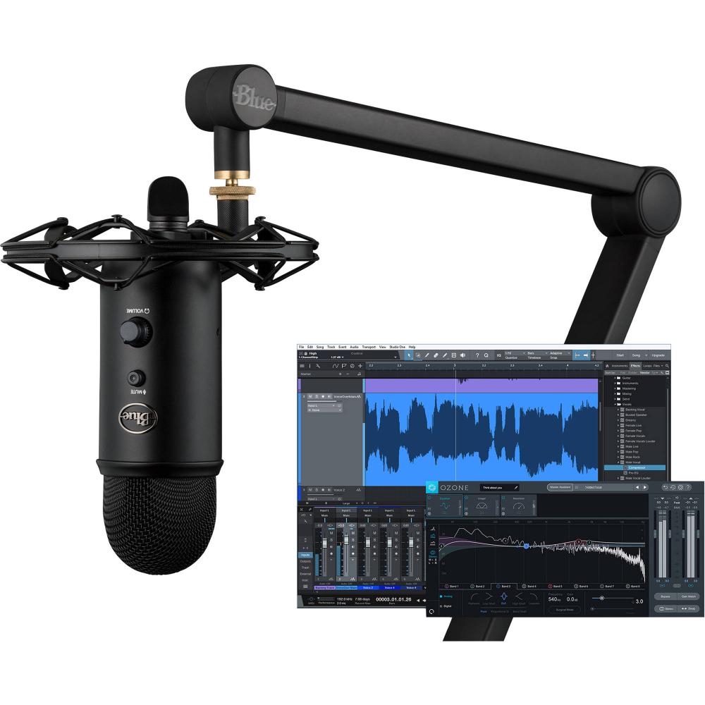 Blue Microphones Yeticaster Studio Micrófono Condensador USB