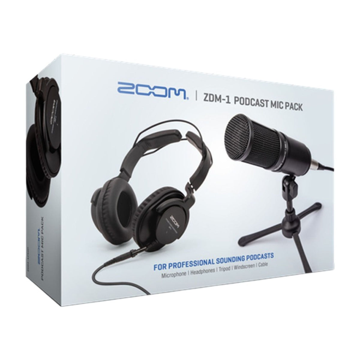 Zoom ZDM-1PMP Pack Micrófono Podcast