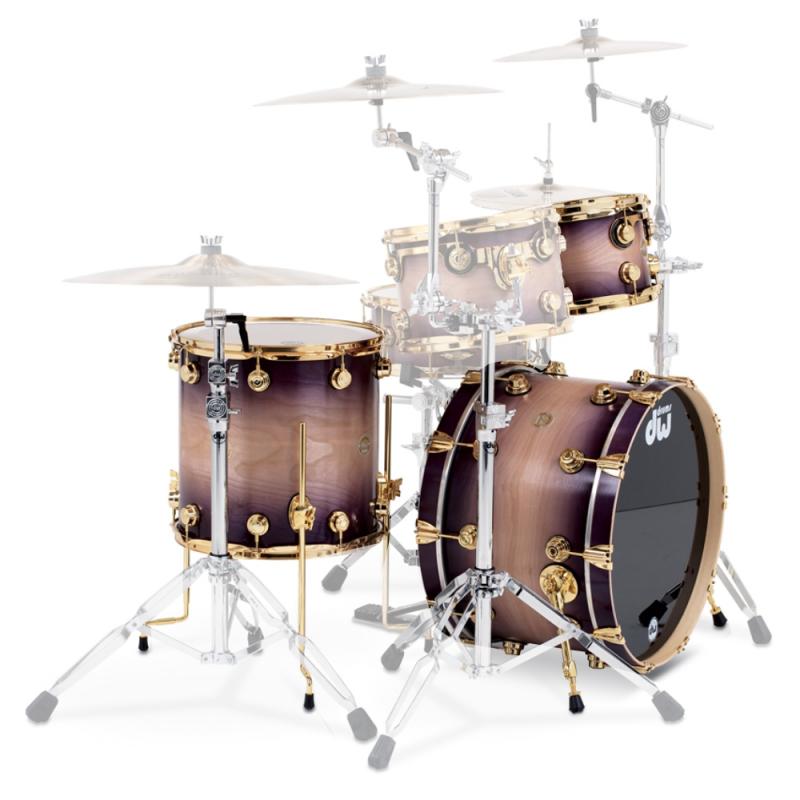 DW Drums Collector Shellpack 3Pcs Natural to Lavender Burst over Birch