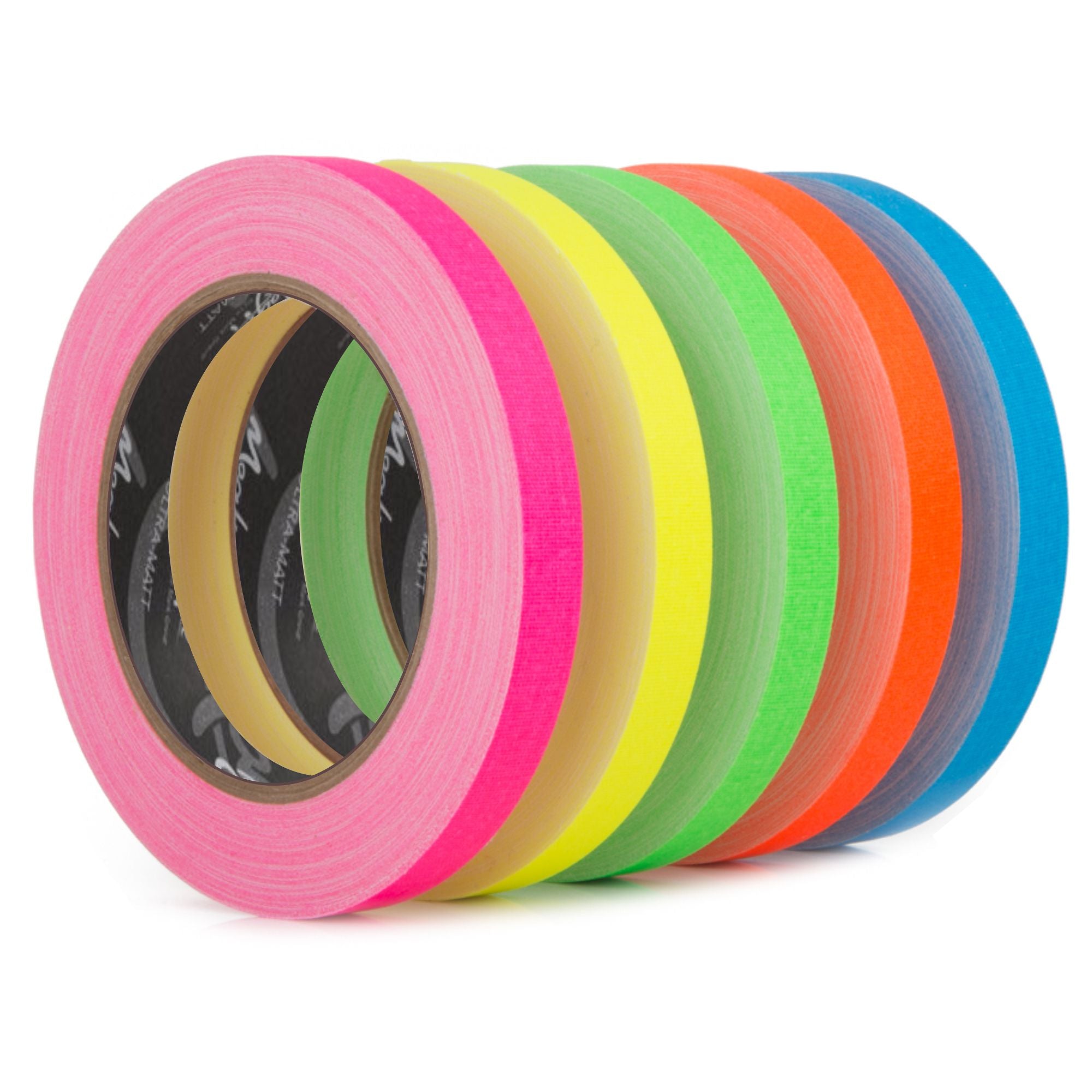 Mag Tape CTULTRA12NBUNDLE Gaffer Ultra Mate Fluorescente 12mm x 25m