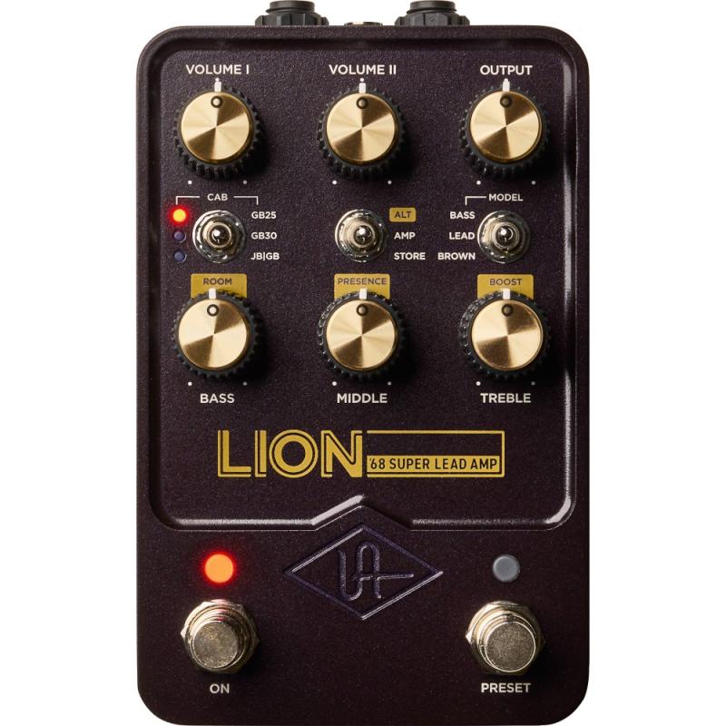 Universal Audio UAFX Pedal Lion´68 Super Lead Amp Guitar