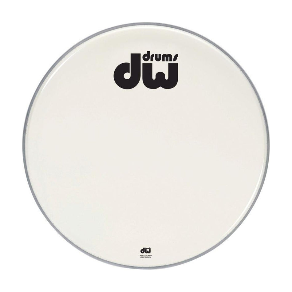 DW Drums DRDHAW22K Parche Bombo 22'' Smooth Blanco