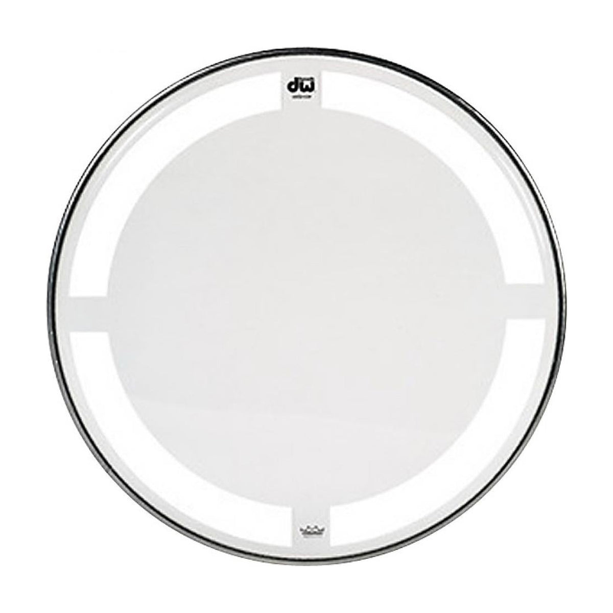 DW Drums Parche de Tom 14" Coated Clear
