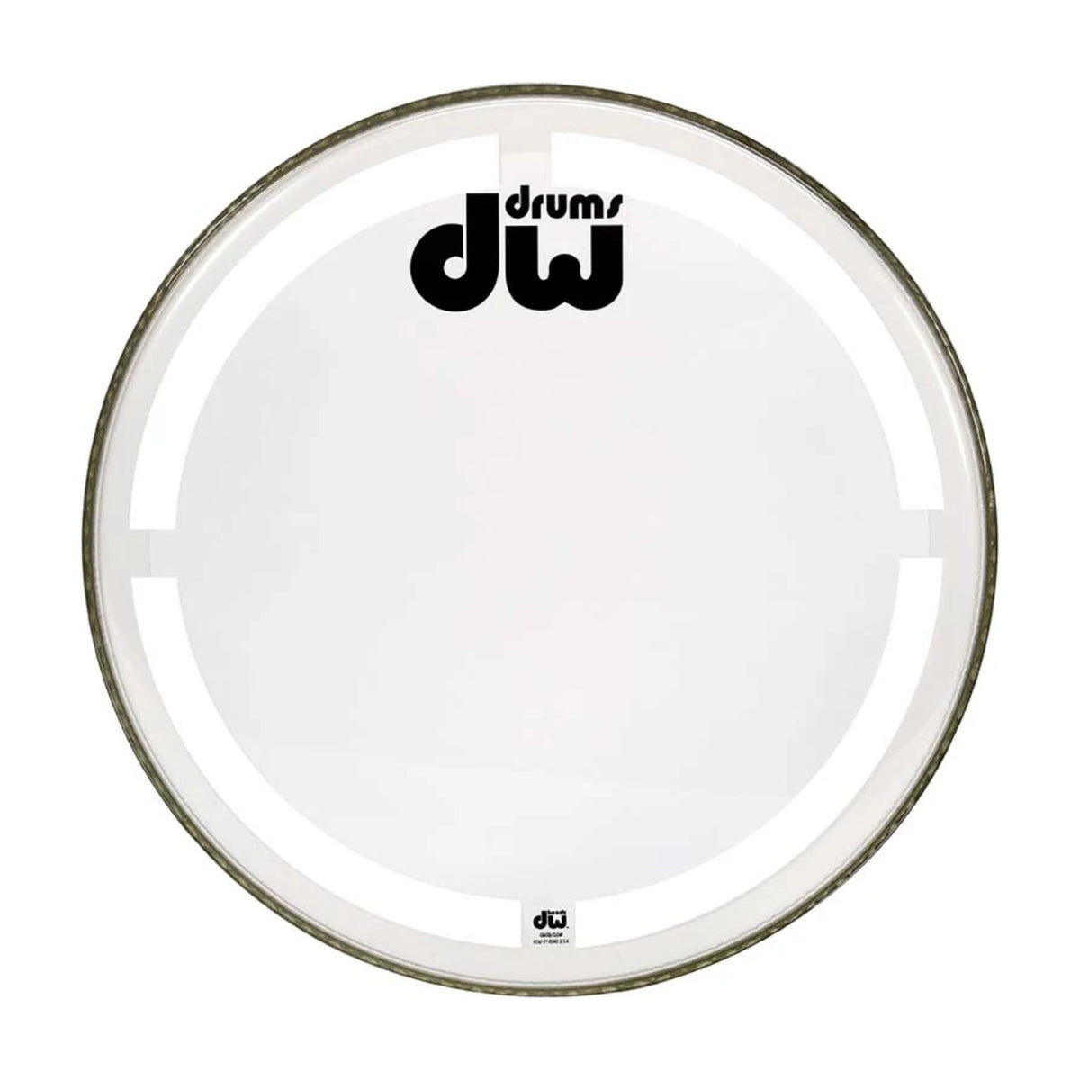 DW Drums DRDHCC16K Parche Bombo 16" Clear