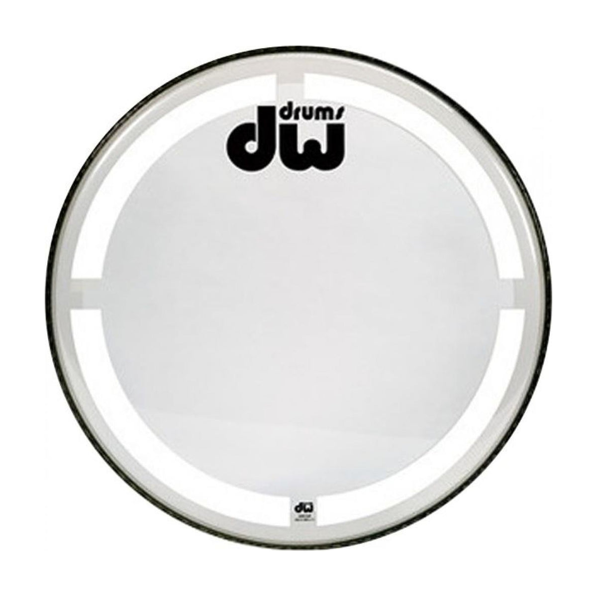 DW Drums Parche de Bombo 18" Coated Clear