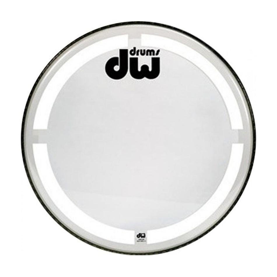 DW Drums Parche Bombo 20'' Coated Clear