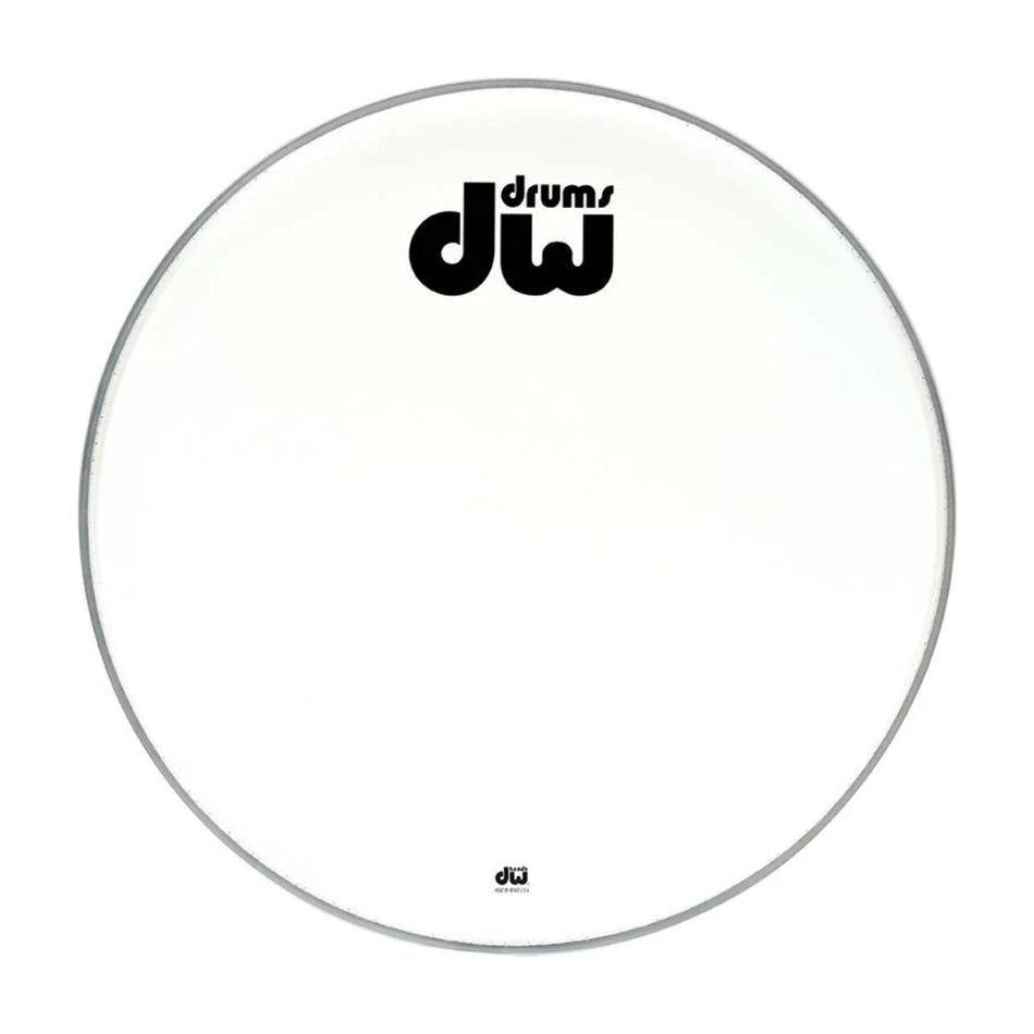 DW Drums Parche Bombo 22" Coated White