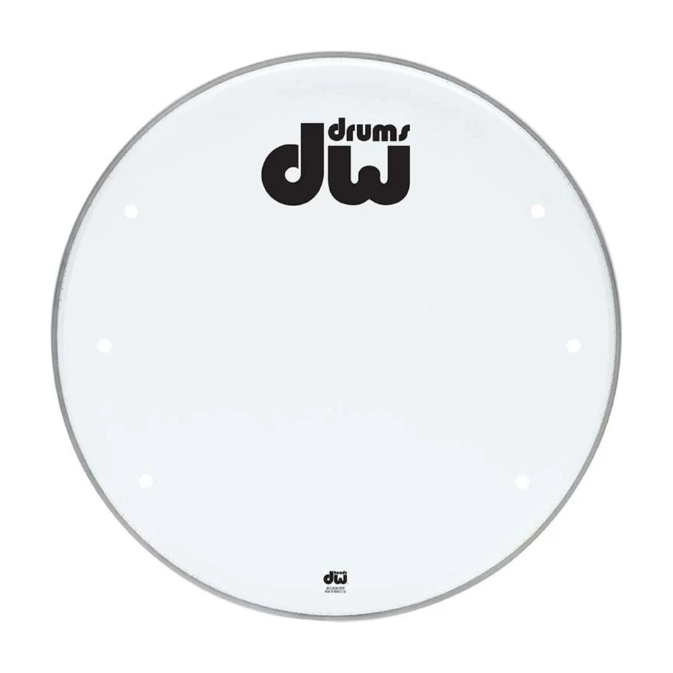 DW Drums Parche Bombo 22" Smooth White Vented