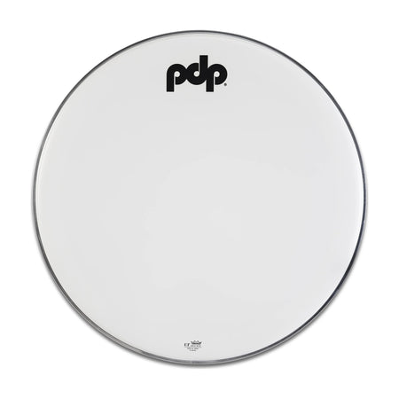 PDP Parche Resonante Bombo 22" White Coated