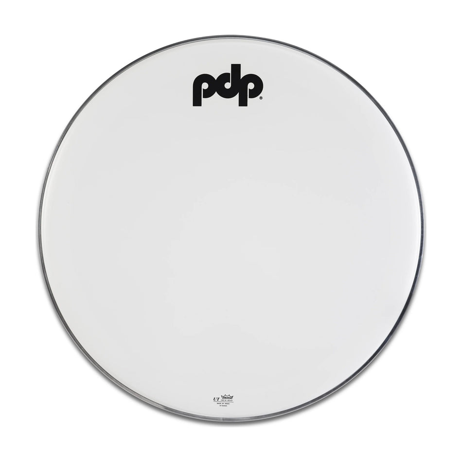 PDP Parche Resonante Bombo 22" White Coated