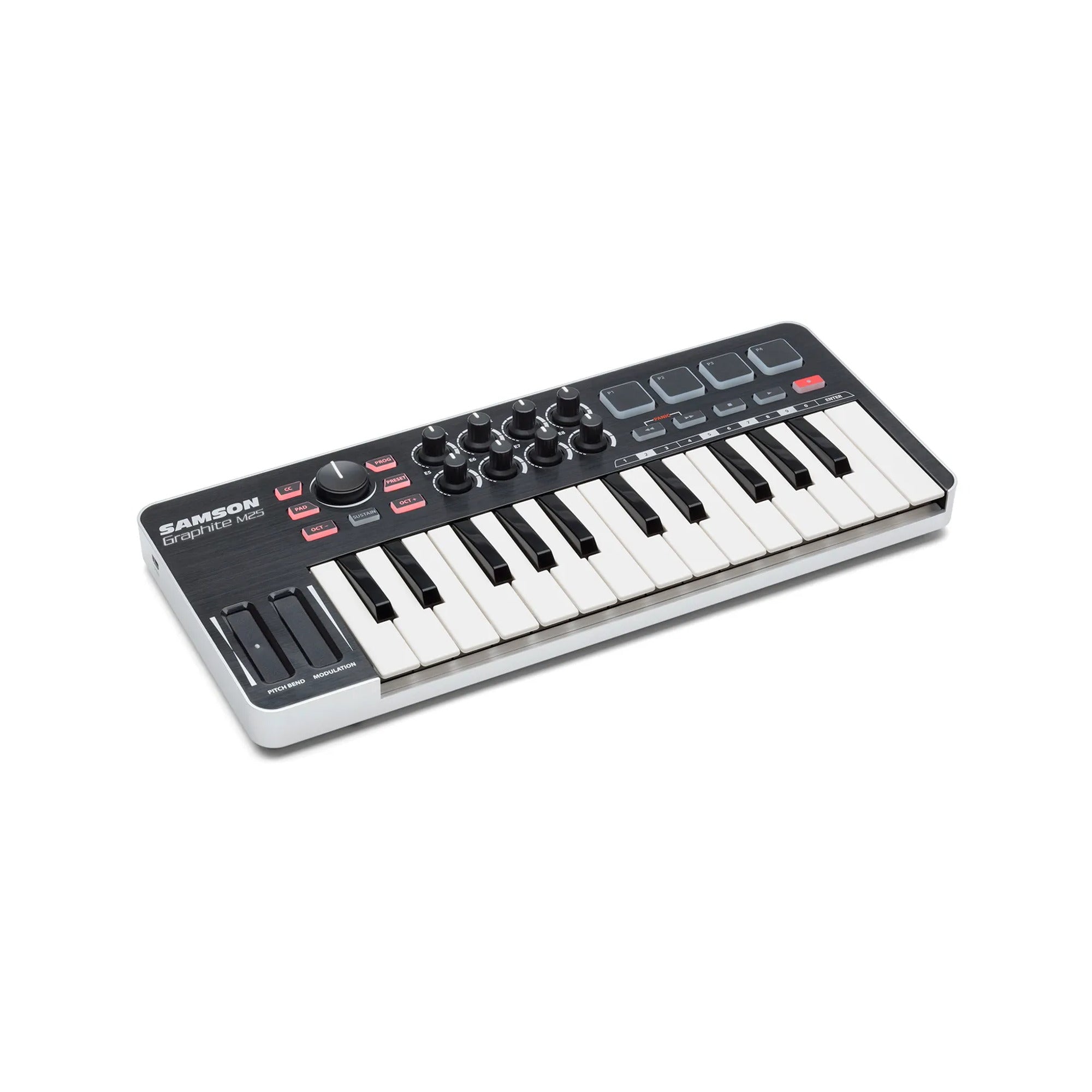 Samson GRAPHITE M25 Controlador Midi/Usb 25 teclas