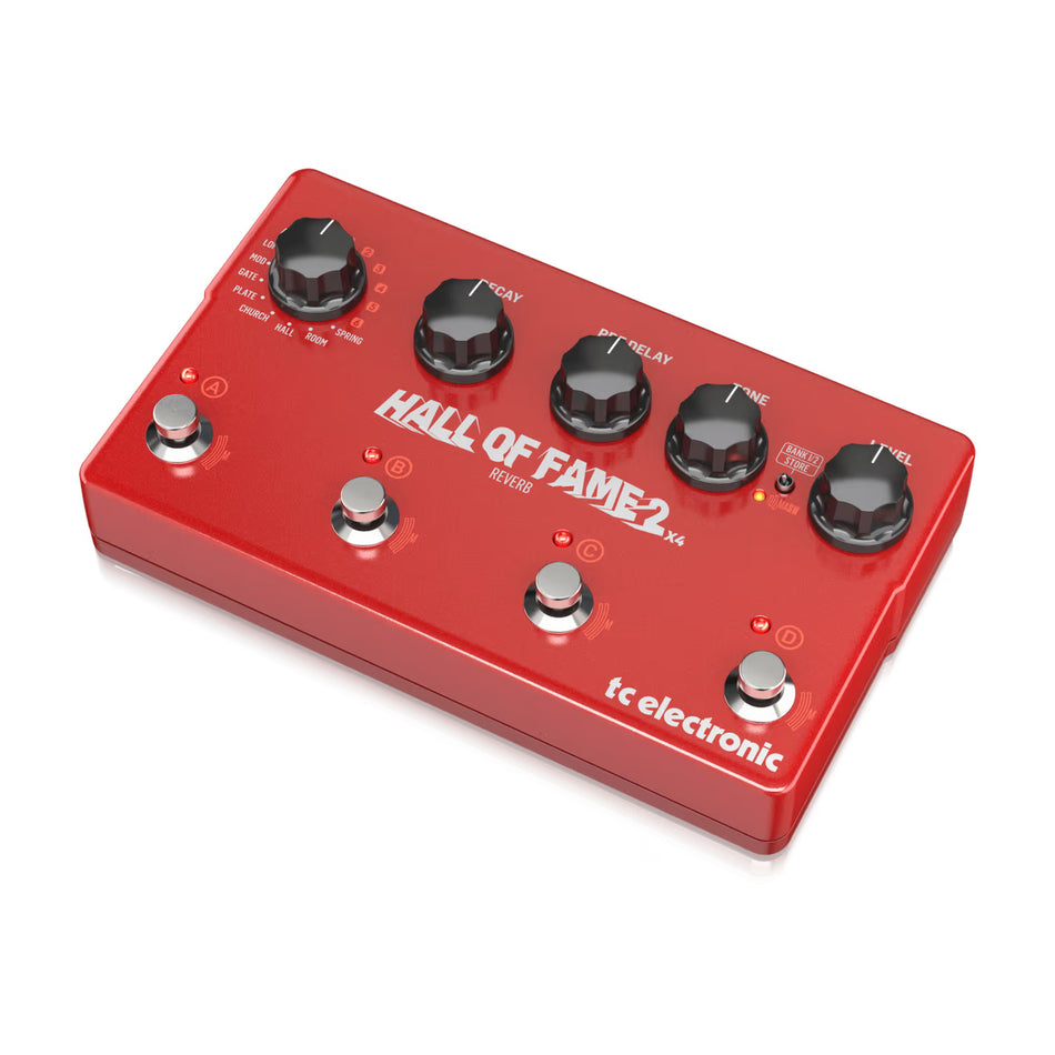 TC Electronic Hall Of Fame 2x4 Pedal de Guitarra Reverb