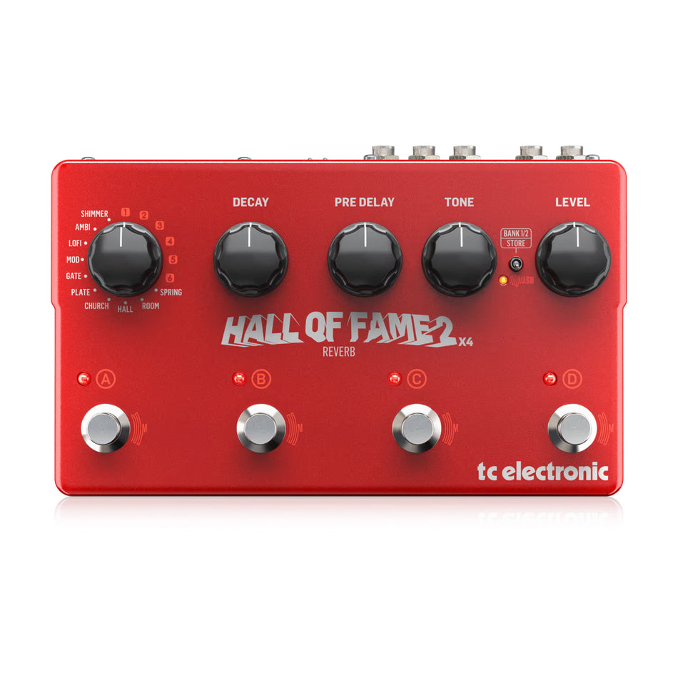 TC Electronic Hall Of Fame 2x4 Pedal de Guitarra Reverb