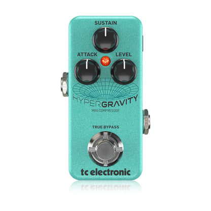 TC Electronics HyperGravity Mini Pedal de Guitarra Compresor TonePrint