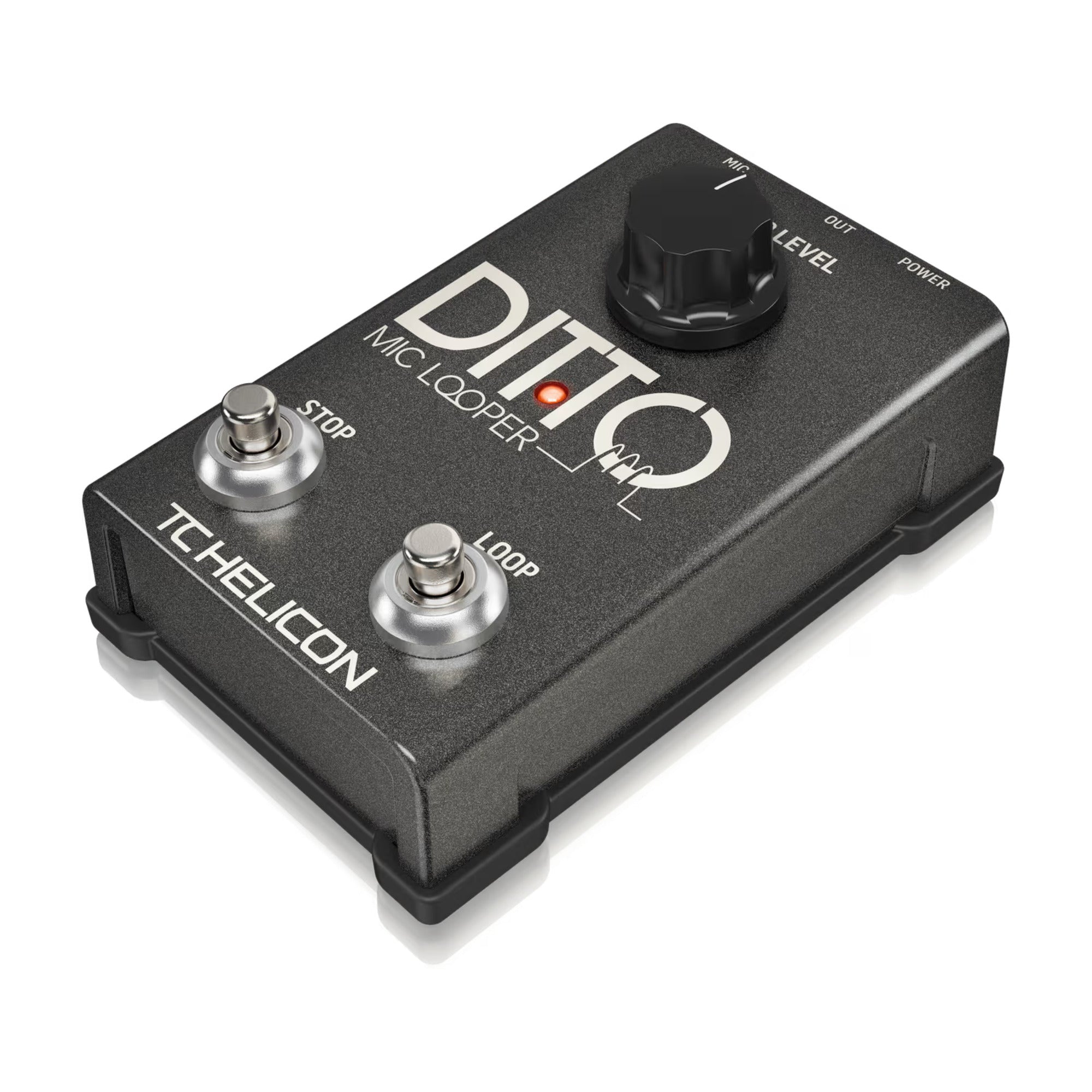 TC Helicon Ditto Mic Pedal Looper para Microfono
