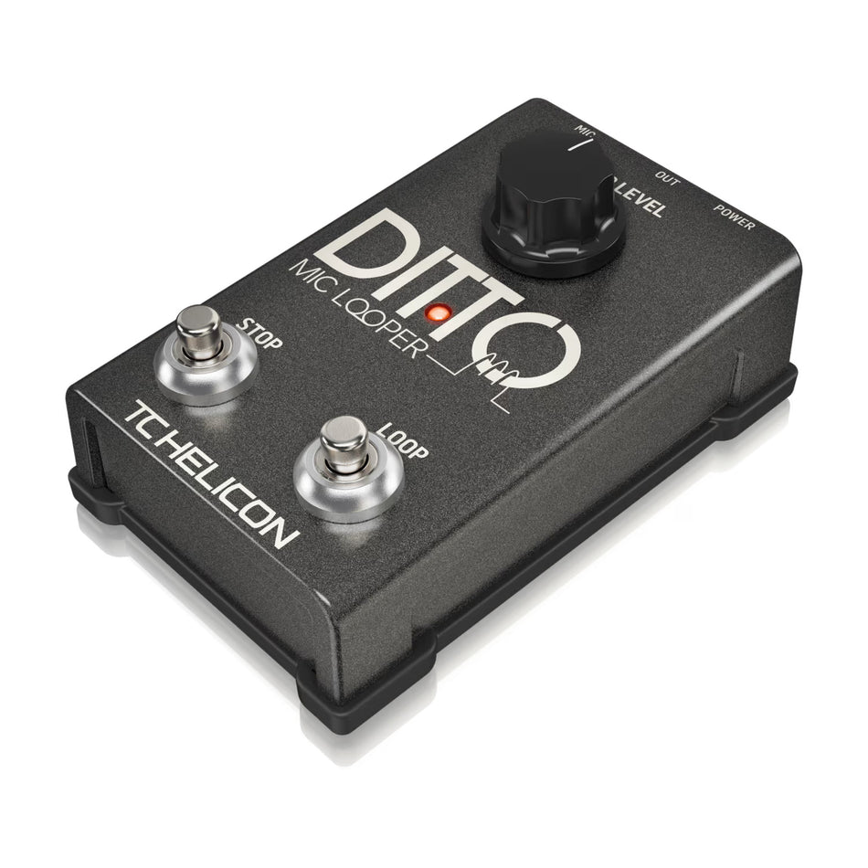 TC-Helicon Ditto Mic Pedal Looper para Micrófono