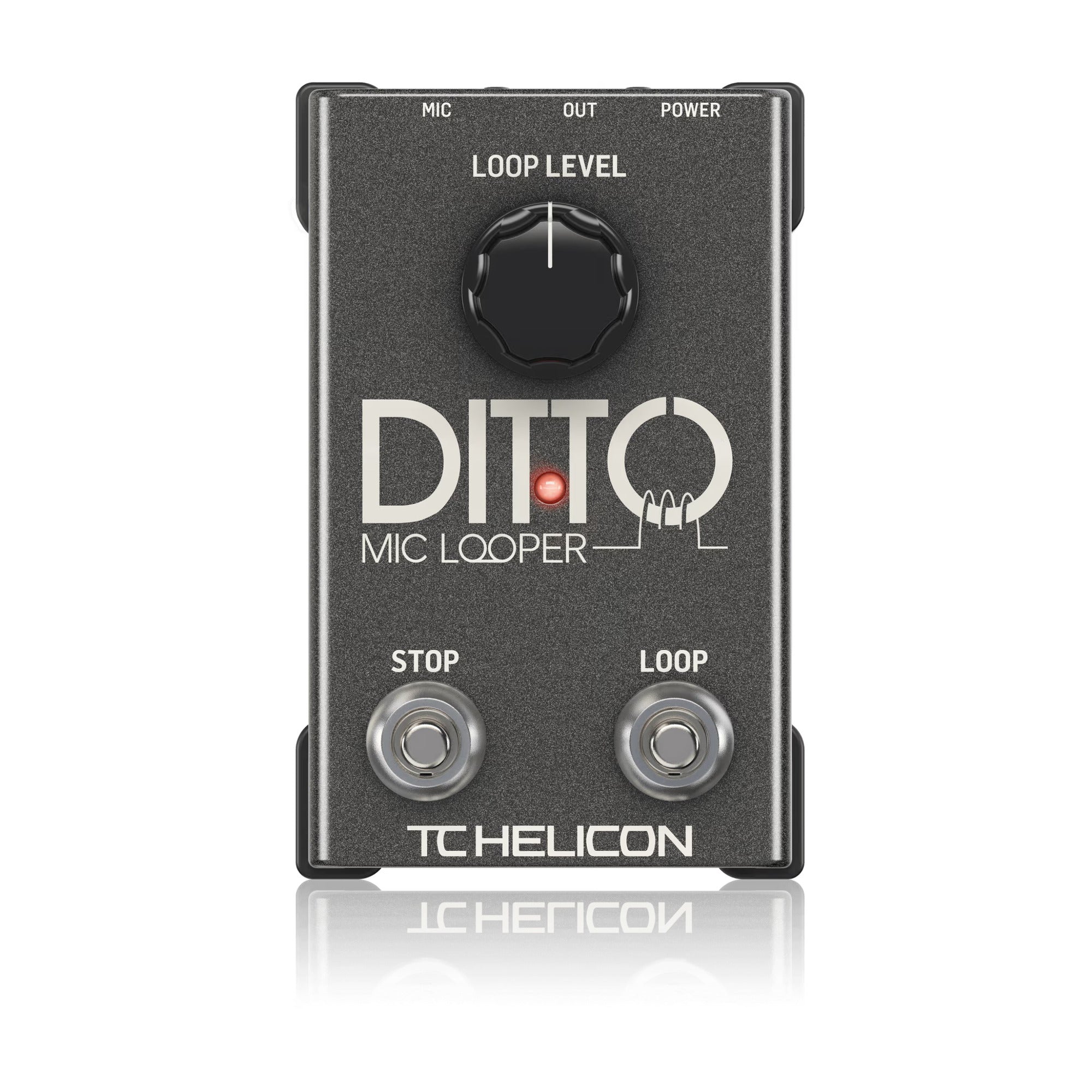 TC Helicon Ditto Mic Pedal Looper para Microfono