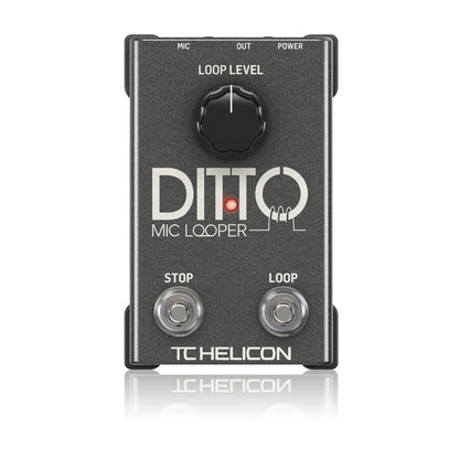 TC Helicon Ditto Mic Pedal Looper para Microfono