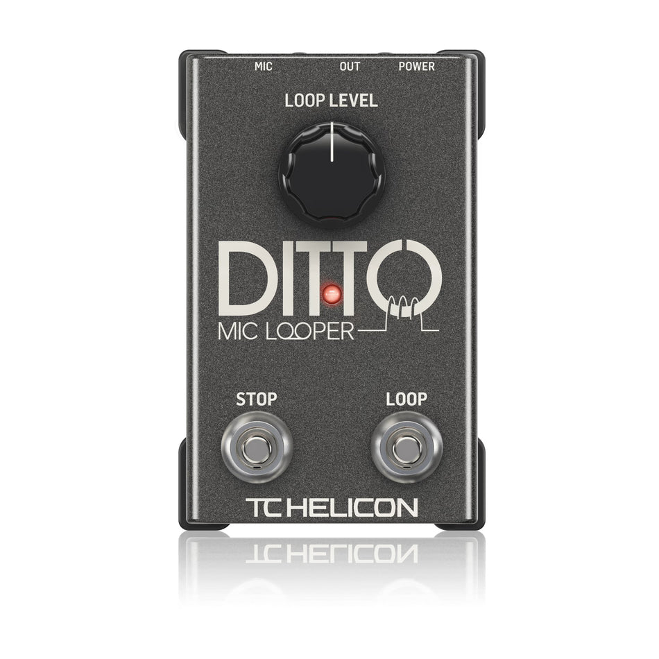 TC-Helicon Ditto Mic Pedal Looper para Micrófono