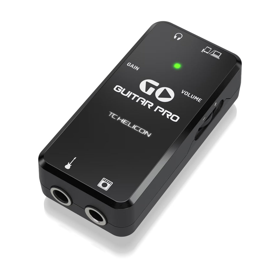 TC-Helicon GO GUITAR PRO Interfaz de Guitarra Portátil para Dispositivos Móviles