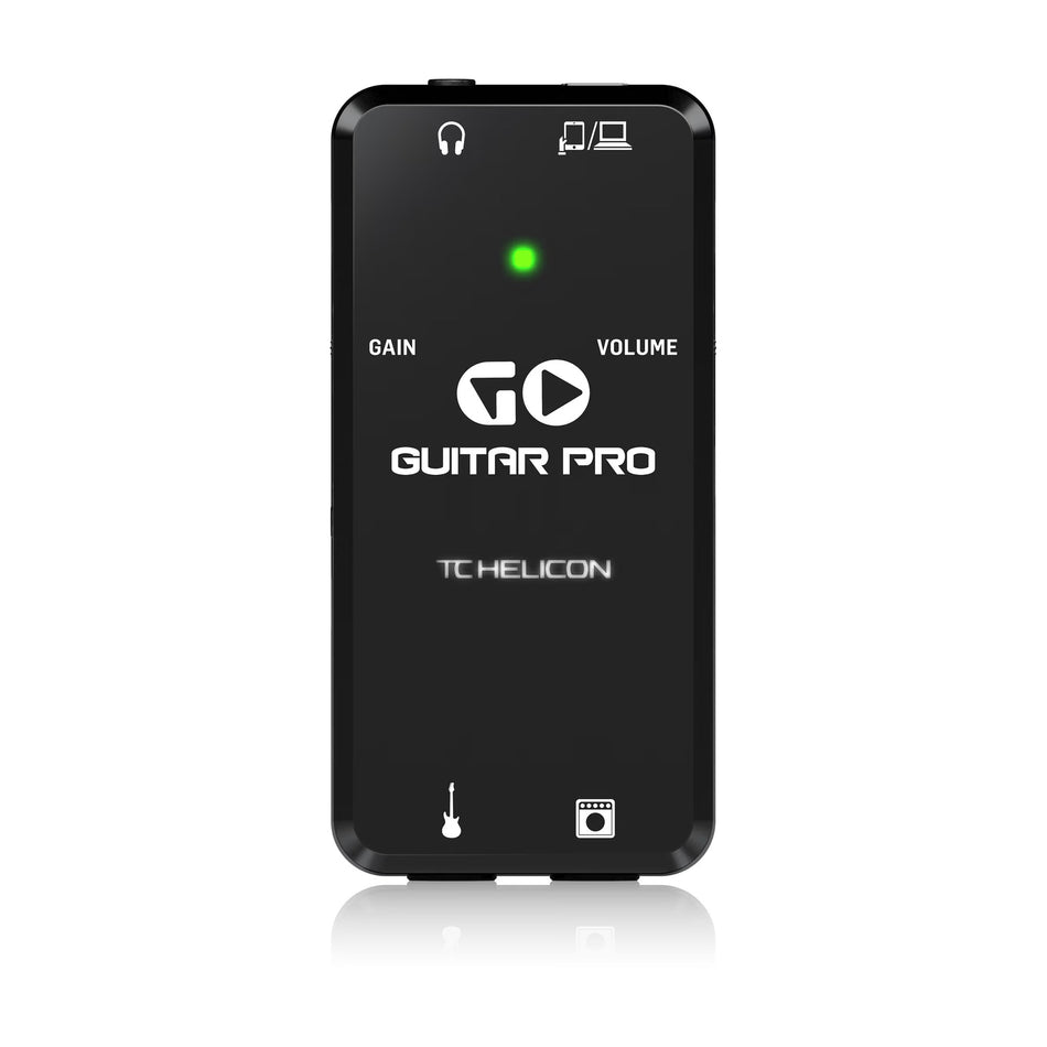 TC-Helicon GO GUITAR PRO Interfaz de Guitarra Portátil para Dispositivos Móviles