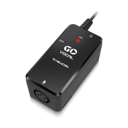 TC Helicon GO VOCAL Interfaz de Microfono Portable para Dispositivos Moviles
