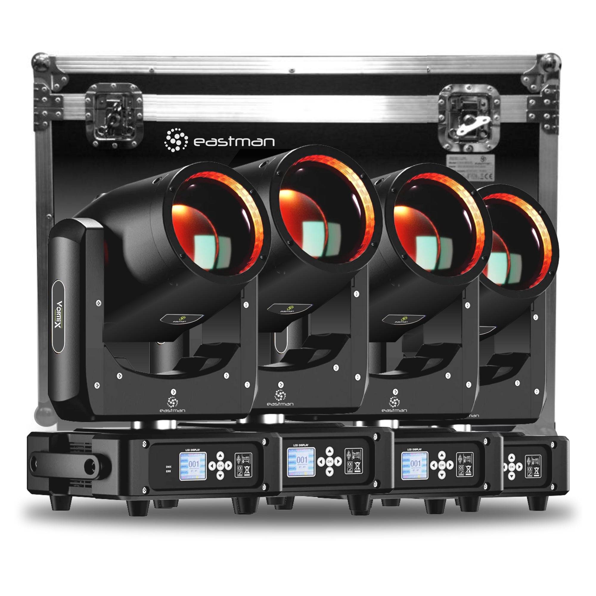 Eastman 4 VORTEXBEAM7RMINI Cabeza Movil Beam 7R 230W + Case – Promusic